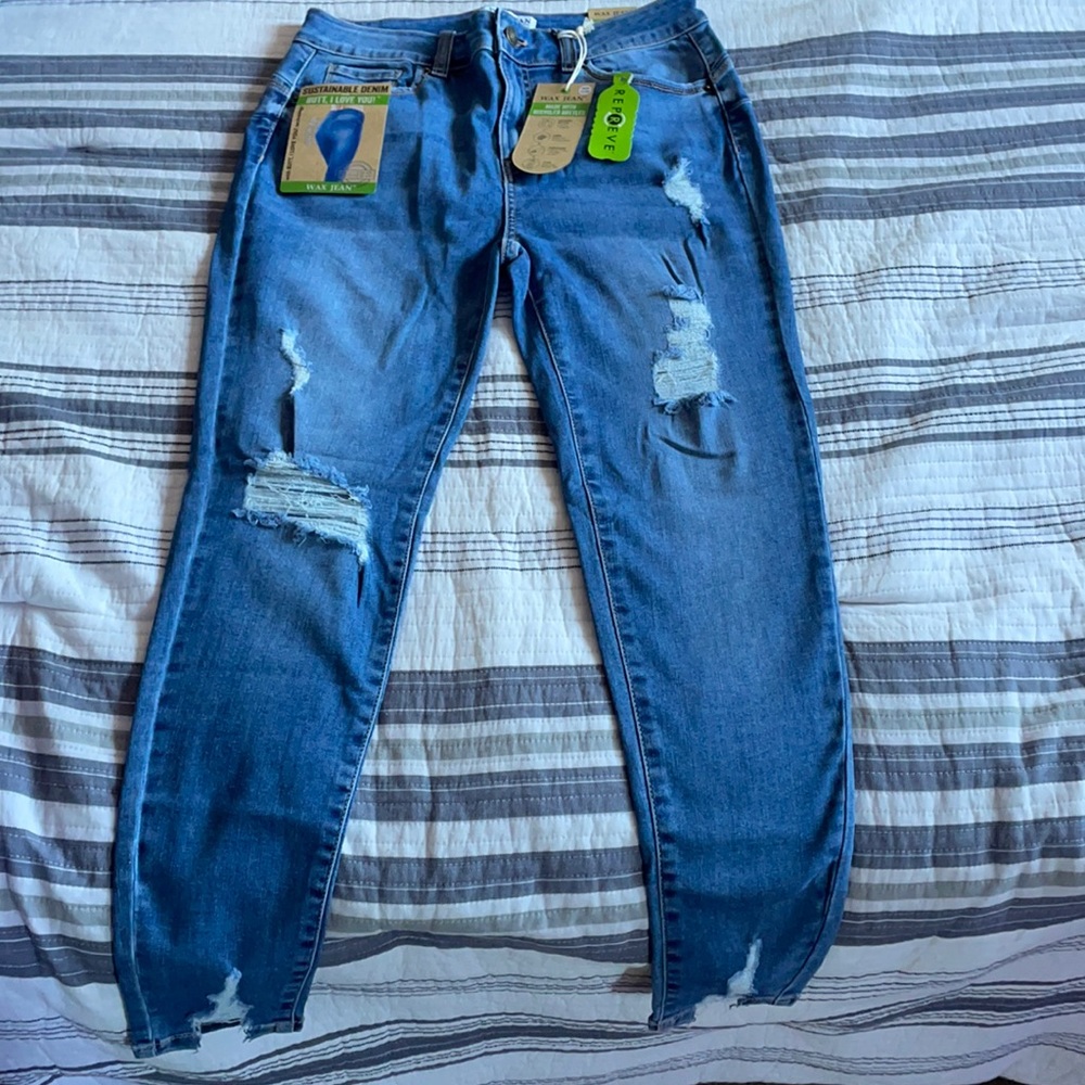 Type-Push up wax jeans